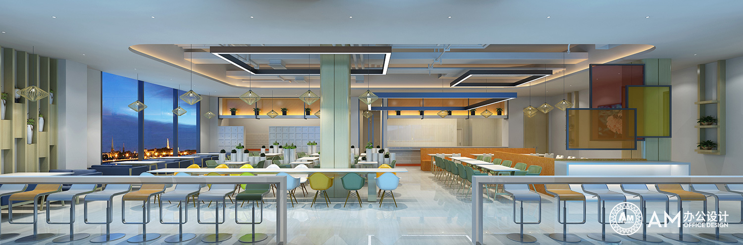AM设计 | 新城热力办公楼餐厅设计